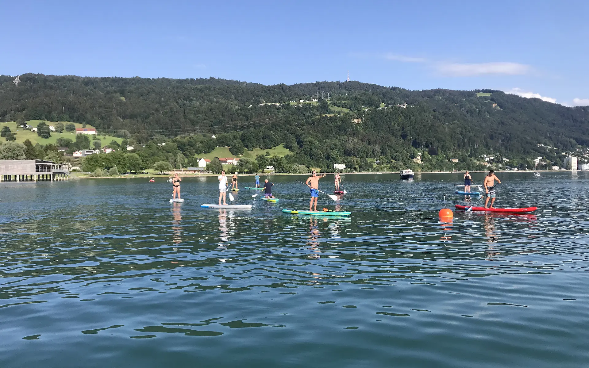 Ländle SUP in Vorarlberg Bodensee